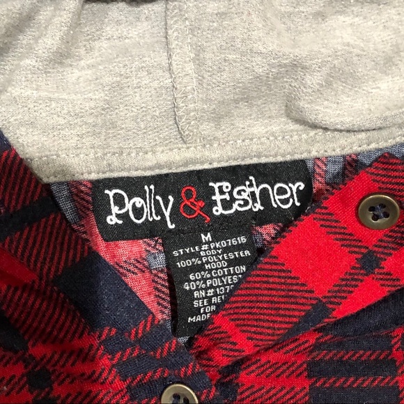 Flannel Hoodie - Picture 3 of 3